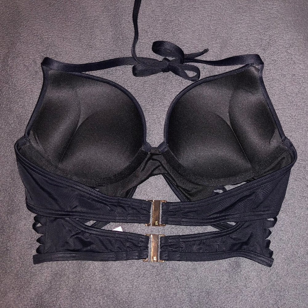 Double Band Strappy Push Up Swim Top, Victoria's Secret 32A